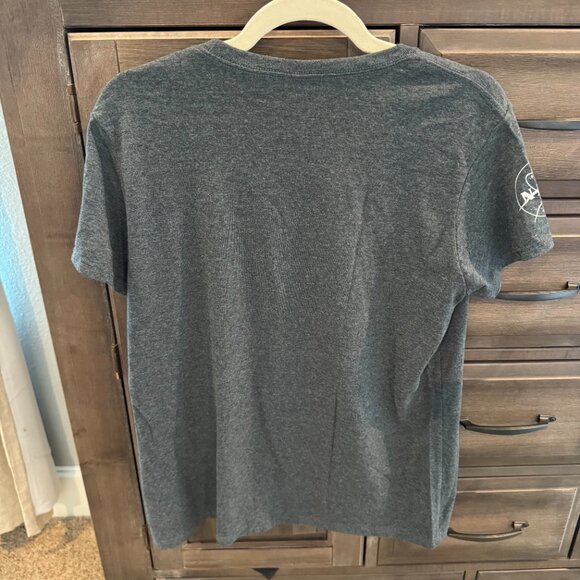 NASA Artemis I Launch Graphic Tee Gray Gildan Cotton Ladies Size L - Picture 3 of 7